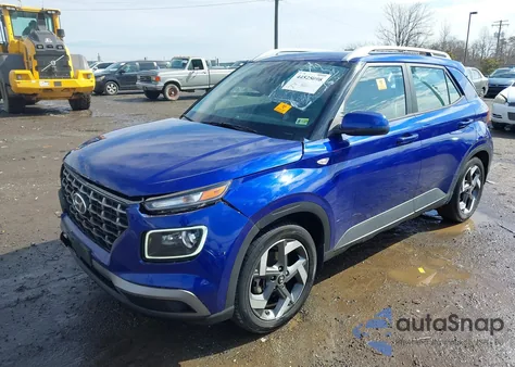 2022 Hyundai Venue Limited из США, поврежденный, VIN KMHRC8A3XNU176961